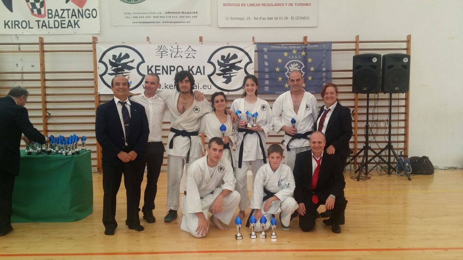 Elizondo acogió el Campeonato Navarro de Kenpo